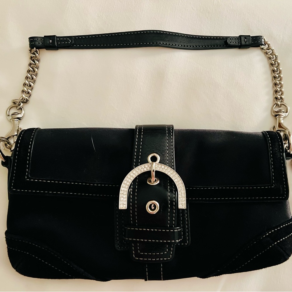 Coach Style 3578 - Practically new black clutch / evening bag!